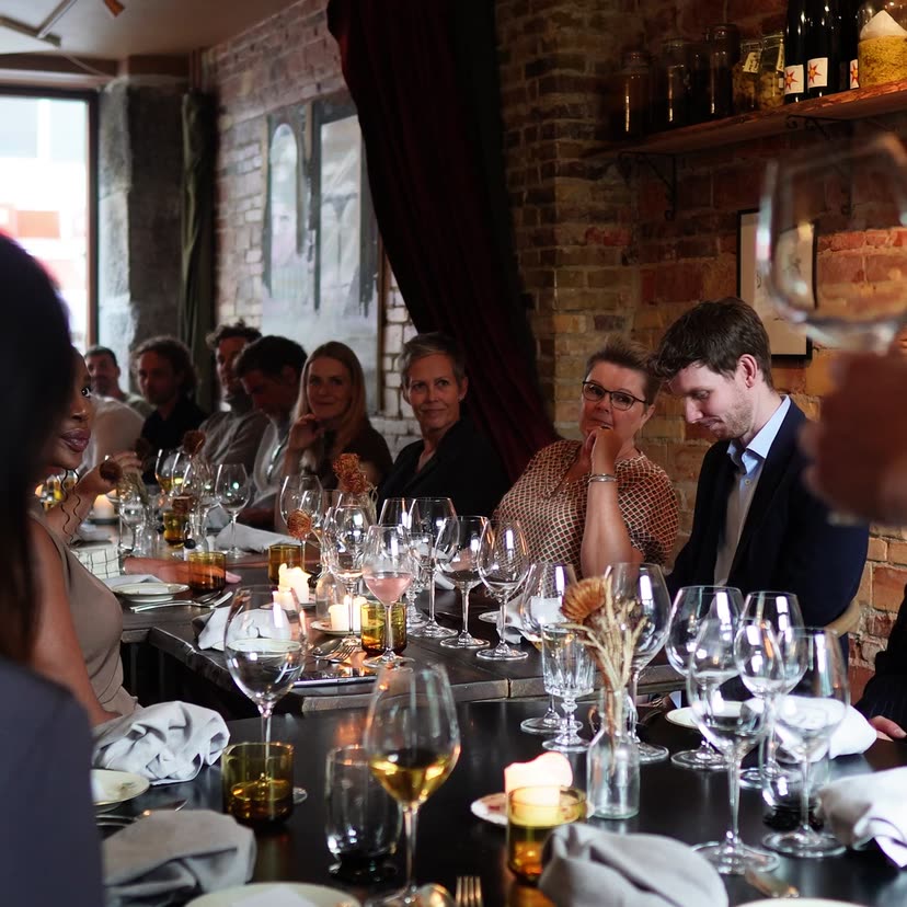 Gæst ved en aften i Founders Food Club
